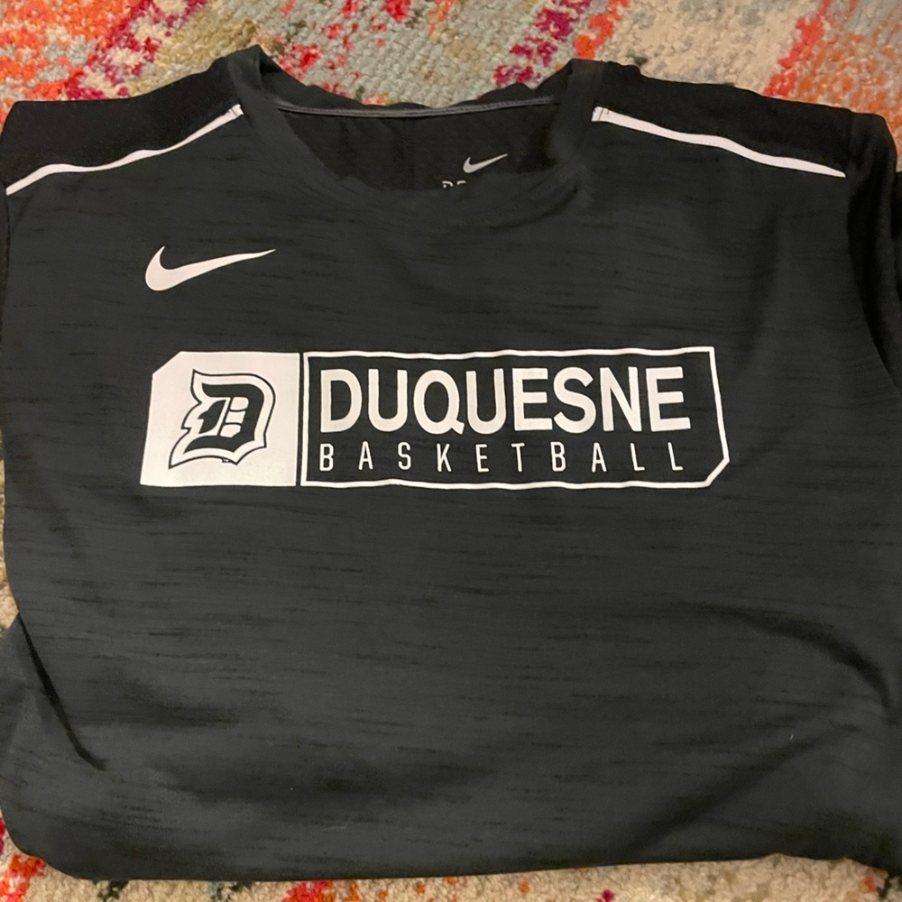 Duquesne Dukes Basketball Long Sleeve DriFit Shirts - Picture 3 of 4